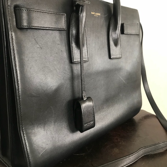 Saint Laurent Medium Sac De Jour Bag Black - Picture 3 of 8